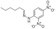 Chemical structure of N-HEXANAL 2,4-DINITROPHENYLHYDRAZONE