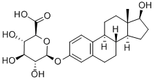 Structure of estradiol-3-glucuronide