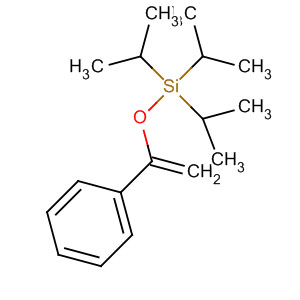 Structure of Silane, tris(1-methylethyl)[(1-phenylethenyl)oxy]-