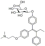 Structure of (E)-4-Hydroxy Tamoxifen O-β-D-Glucuronide