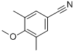 Structure of 3 5-DIMETHYL-4-METHOXYBENZONITRILE  97