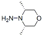Structure of 4-MORPHOLINAMINE,3,5-DIMETHYL-,CIS-