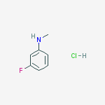 3-Fuoro-N-methylaniline, HCl结构式