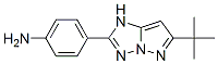 Structure of 2-(4-aminophenyl)-6-tert-butyl-1H-pyrazolo[1,5-b][1,2,4]triazole