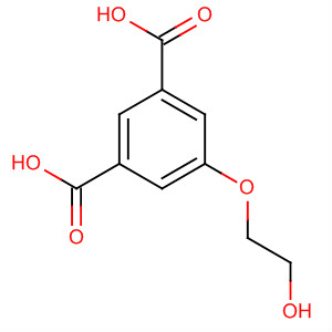 Structure of 1,3-Benzenedicarboxylic acid, 5-(2-hydroxyethoxy)-