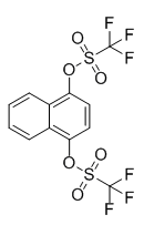 Structure of 1,4-Naphthalenebis(trifluoroMethanesulfonate)