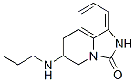 Structure of 5-propylamino-5,6-dihydro-4H-imidazo(4,5,1-ij)quinolin-2(1H)-one