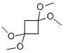 Structure of 1,1,3,3-Tetramethoxycyclobutane