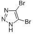 Structure of 4,5-DIBROMO-1H-1,2,3-TRIAZOLE