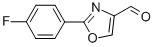 Structure of 2-(4-FLUORO-PHENYL)-OXAZOLE-4-CARBALDEHYDE