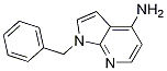 1H-Pyrrolo[2,3-b]pyridin-4-amine, 1-(phenylmethyl)-结构式