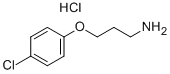 Structure of 3-(4-CHLOROPHENOXY)PROPAN-1-AMINE HYDROCHLORIDE