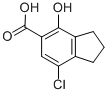 Chemical structure of Clorindanic