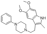 Chemical structure of oxypertine
