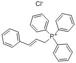 Structure of CINNAMYLTRIPHENYLPHOSPHONIUM CHLORIDE