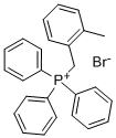 Structure of 2-METHYLBENZYL TRIPHENYLPHOSPHONIUM BROMIDE