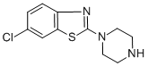 Structure of 6-CHLORO-2-PIPERAZINO-1,3-BENZOTHIAZOLE