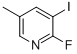 Structure of 2-Fluoro-3-iodo-5-methylpyridine