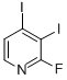 Structure of 2-FLUORO-3,4-DIIODOPYRIDINE