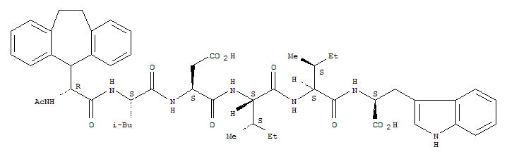 [AC-DBHG16] ENDOTHELIN-1 (16-21)结构式