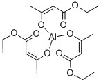 Structure of TRIS(ETHYLACETOACETATO)ALUMINIUM