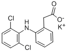 Structure of Diclofenac potassium