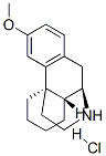 Structure of 3-METHOXYMORPHINAN HCL