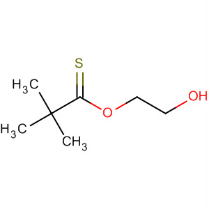 Propanethioic acid, 2,2-dimethyl-, S-(2-hydroxyethyl) ester结构式