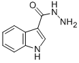 Structure of 1H-INDOLE-3-CARBOXYLIC ACID HYDRAZIDE