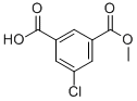 Structure of 3-CHLORO-5-(METHOXYCARBONYL)BENZOIC ACID