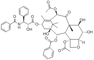Chemical structure of 6-Hydroxytaxol