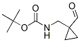 Structure of CARBAMIC ACID [(1-FORMYLCYCLOPROPYL)METHYL]-,TERT-BUTYL ESTER
