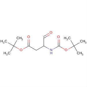boc-L-天冬半醛叔丁酯结构式