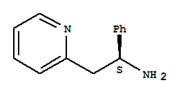 Structure of 1-phenyl-2-pyridin-2-ylethanamine