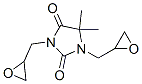 Structure of 5,5-dimethyl-1,3-bis(oxiranylmethyl)imidazolidine-2,4-dione