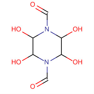 Structure of 1,4-Piperazinedicarboxaldehyde, 2,3,5,6-tetrahydroxy-
