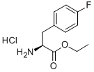 Structure of H-P-FLUORO-PHE-OET HCL