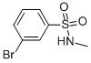 N-甲基-3-溴苯磺酰胺结构式