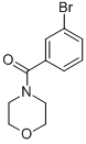 Structure of 4-(3-BROMOBENZOYL) MORPHOLINE