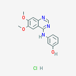 Structure of 3-(6,7-Dimethoxyquinazolin-4-ylamino)phenol
