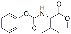 Structure of N-(PHENOXYCARBONYL)-L-VALINE METHYL ESTER
