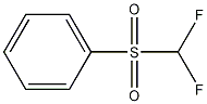 Structure of [(Difluoromethyl)sulfonyl]benzene