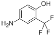 4-氨基-2-(三氟甲基)苯酚结构式
