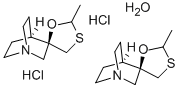 Chemical structure of Cevimelinehydrochloride