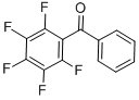 Structure of 2,3,4,5,6-PENTAFLUOROBENZOPHENONE