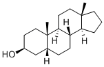 Structure of 5-BETA-ANDROSTAN-3-BETA-OL