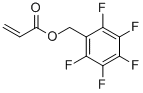 Structure of PROPENOIC ACID (PENTAFLUOROPHENYL)METHYL ESTER