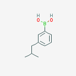 Structure of 3-isobutylphenylboronic acid