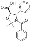Structure of (4S,5R)-3-Benzoyl-2,2-dimethyl-4-phenyloxazolidine-5-carboxylic acid