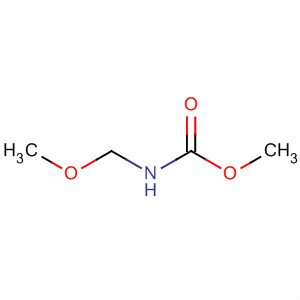 Structure of Carbamic acid, methoxymethyl-, methyl ester